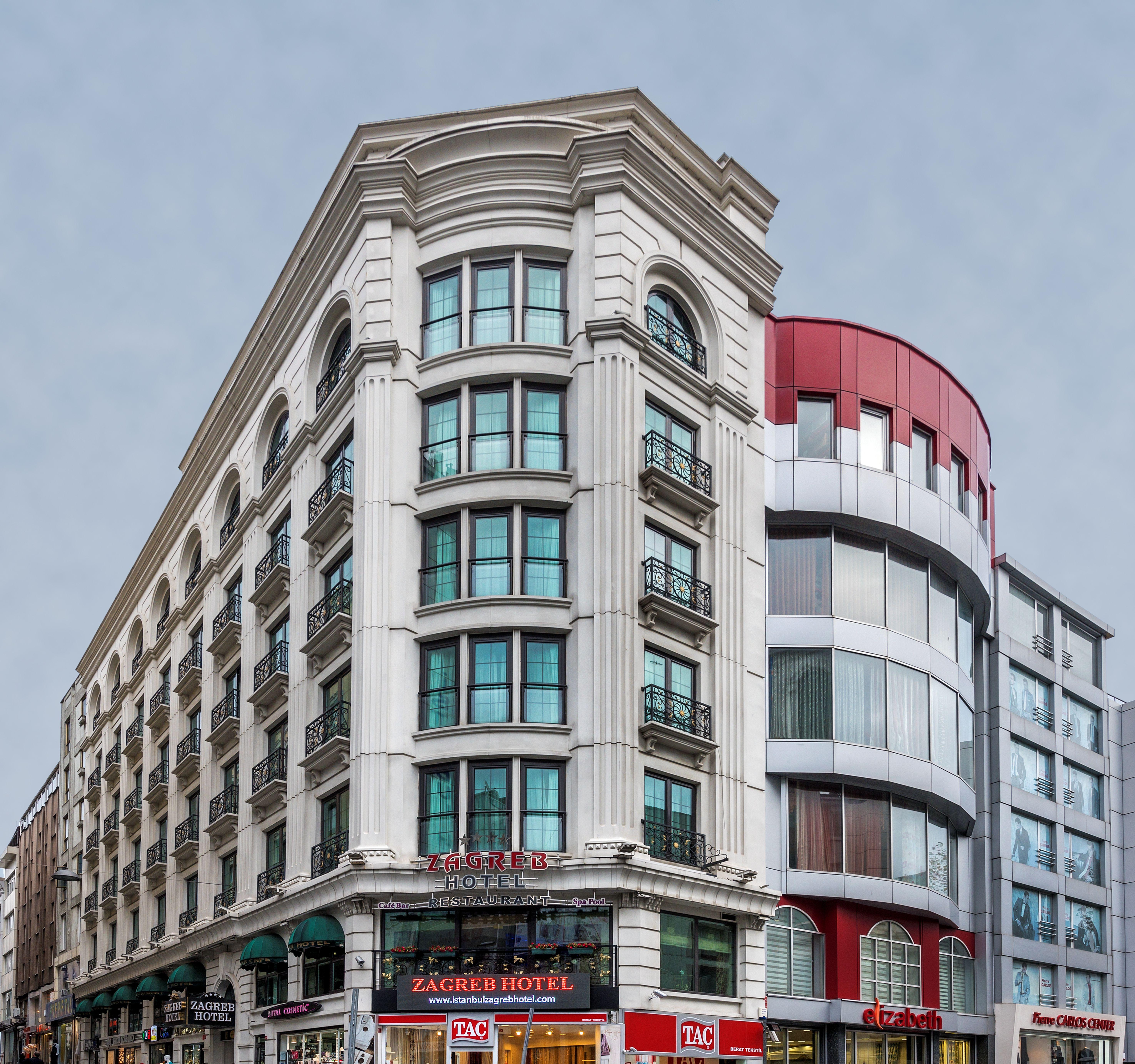 Zagreb Hotel Istanbul Exterior foto