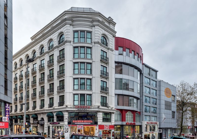 Zagreb Hotel Istanbul Exterior foto